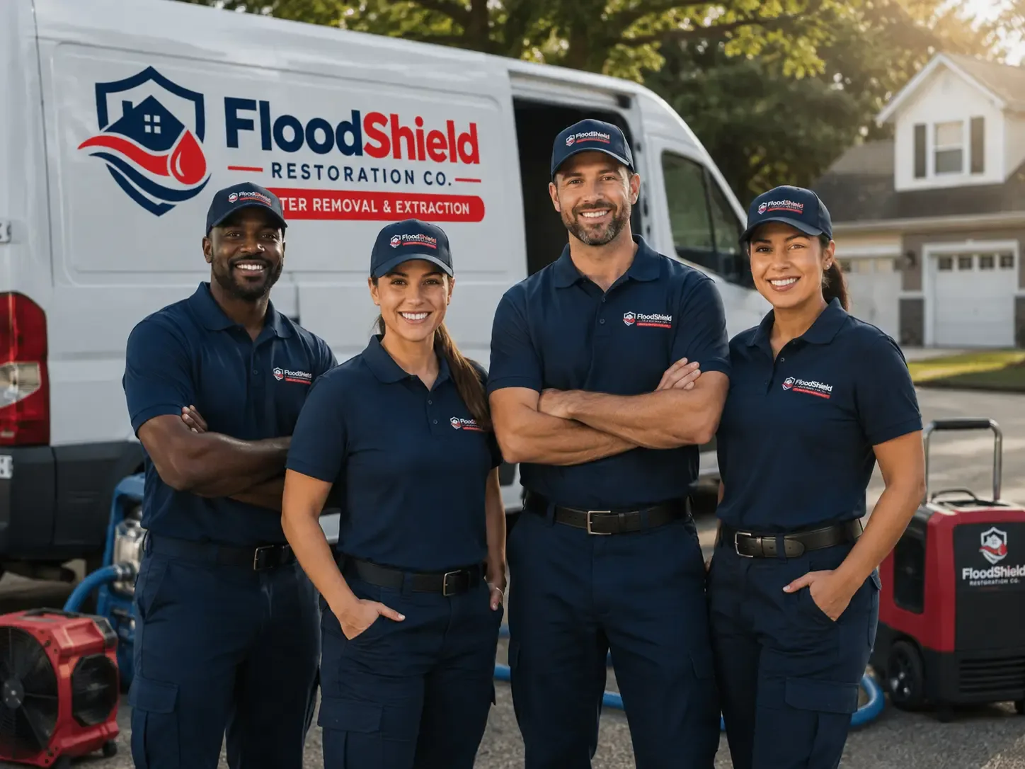 Flood Damage Restoration company in Earlham, IA